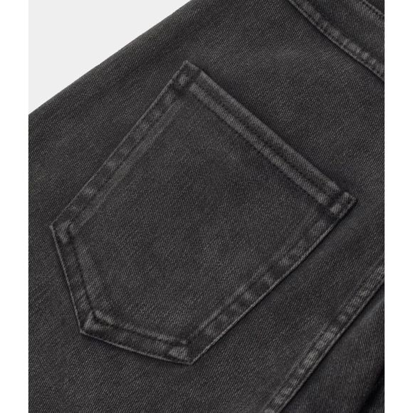 HalaraMagic High Waisted Stretchy Denim Leggings Color: Dark Grey Denim SZ: M - Picture 5 of 7